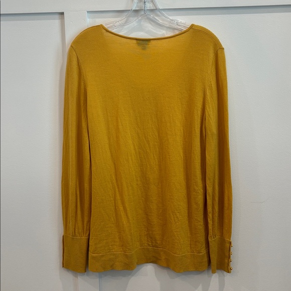 Talbots Soft Merino Wool V-Neck Lightweight Sweater XL - Picture 4 of 4